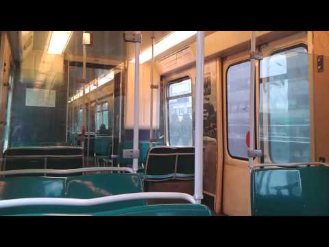 RET Metro Type T (5214) rit op Lijn A - Prinsenlaan-Alexander richting Binnenhof