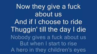 Tupac They Dont Give A Fuck About Us (Lyrics)