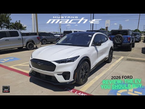 Thumbnail for 2026 Ford Mustang Mach-E Premium eAWD: Walkaround and Tour at Bob Tomes Ford  by Ford Mustang Mach-E