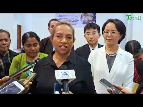 TATOLI ATUÁL- governu Xina apoiu ekipamentus TIC ba Ministériu Edukasaun