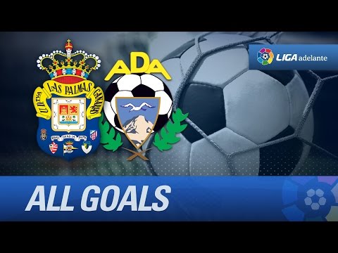 Todos los goles de UD Las Palmas (4-1) AD Alcorcón - HD