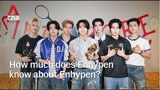 Download lagu K-pop group Enhypen plays a game to find out how much the members know about their band mp3 Download lagu K-pop group Enhypen plays a game to find out how much the members know about their band mp3
