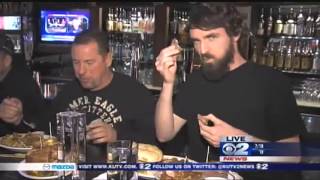 Lucky 13 Burger Challenge: 2 News AM