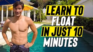 LEARN to SWIM &amp; FLOAT RELAXED in your swimming pool