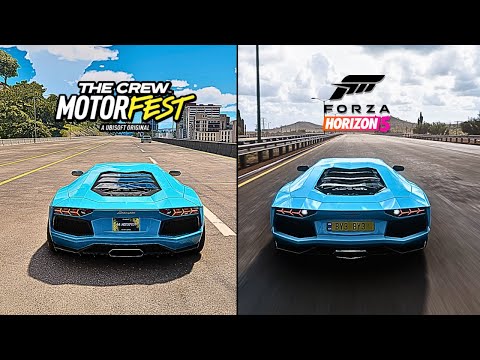 The Crew Motorfest VS Forza Horizon 5 | Detailed Game Comparison | 4K PC