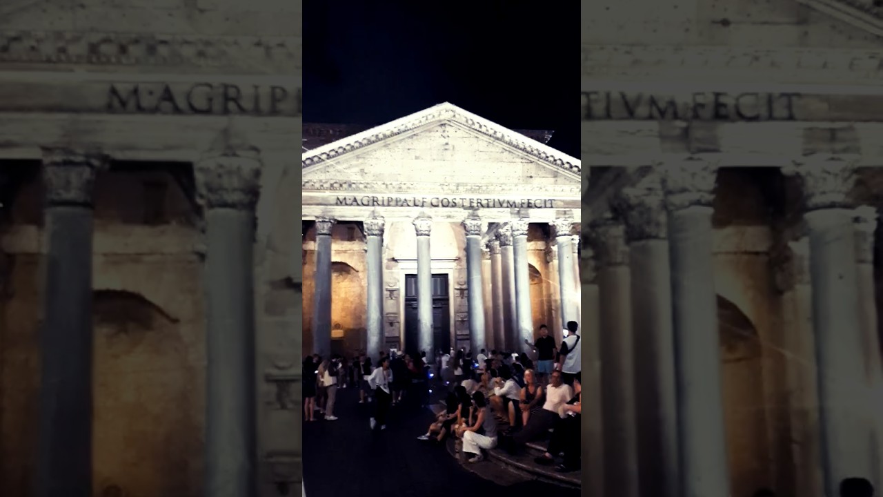 Piazza del Pantheon, Roma, in una sera d'estate.#explore #travel #travelblog #musicgenre #love