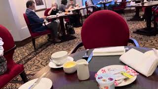 Breakfast buffet in The Royal Horseguards hotel london and it was quite expressi