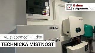 FVE svépomocí – Technická místnost