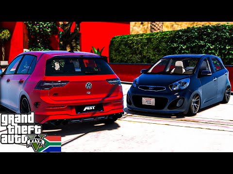 Picking Up a Stance Kia Picanto 🚗🔥 | Rags To Riches | GTA Mzansi Life | Ep.8