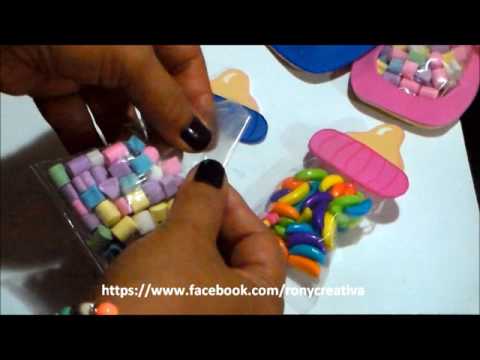 Cómo hacer recuerditos para Baby Shower / DIY Baby Shower ...