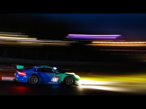 2022 24 Hours of Nürburgring - #33 Falken Motorsports onboard night to day