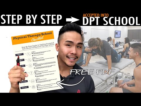 How to Get Into Physical Therapy School | STEP BY STEP GUIDE