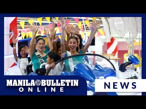 Bb. Pilipinas candidates bond with children from ChildHope Philippines Foundation
