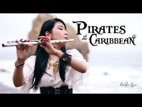 Pirates of the Caribbean MEDLEY ????‍☠️ | Epic Flute Cover | Noniko Hsu 遊輪女孩