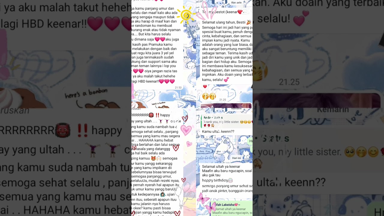 thank you yang udah ucapin 🤗🤭🥳(kemarin aku ultah 3 April)