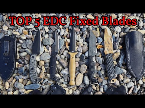 TOP 5 Fixed Blades for EDC