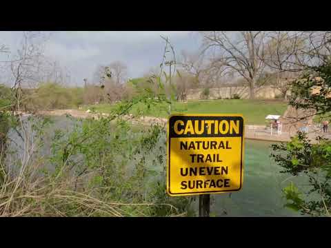 A walk around Barton Springs Pool! Austin, TX [4K] 🇺🇸
