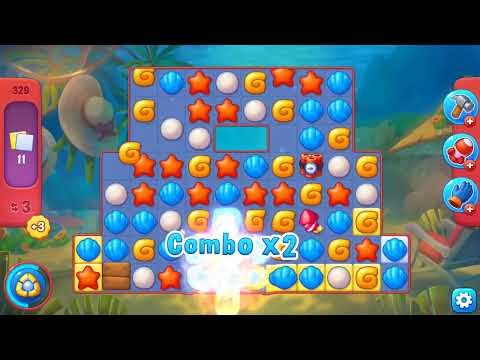 Fishdom Level 329 | Super Puzzle Game