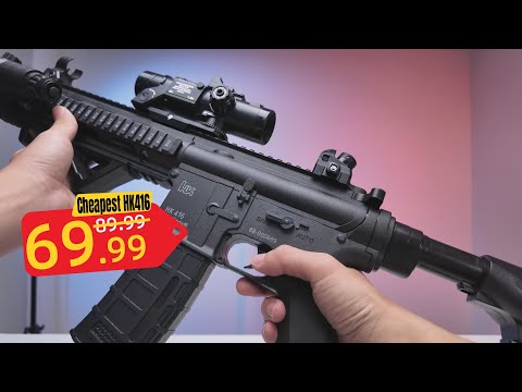 CLICKCRACK | Cheapest HK416 Gel Blaster #review #unboxing