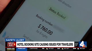 Hotel booking site causing issues for travelers