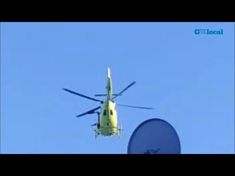 Piancavallo, sciatrice cade e si ferisce: le immagini del soccorso con l'elicottero