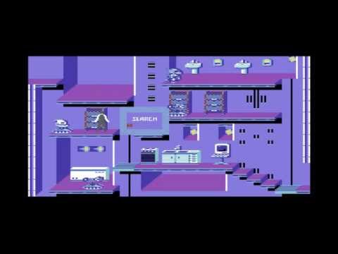 Lukozer Retro Game Review 008 - Impossible Mission II - Commodore 64