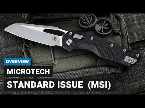 Microtech MSI RAM-LOK Black G10 Apocalyptic Part Serrated Microtech MSI RAM-LOK Black G10 Apocalyptic Part Serrated