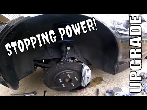 How to upgrade G8 GT Front Brakes to Ctsv 4 Plots