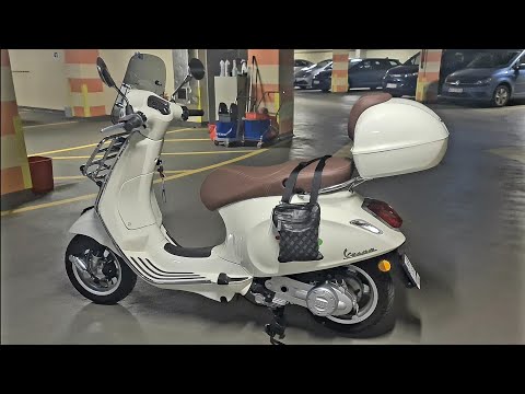 Vespa Primavera 50 ABS Cold Start Review
