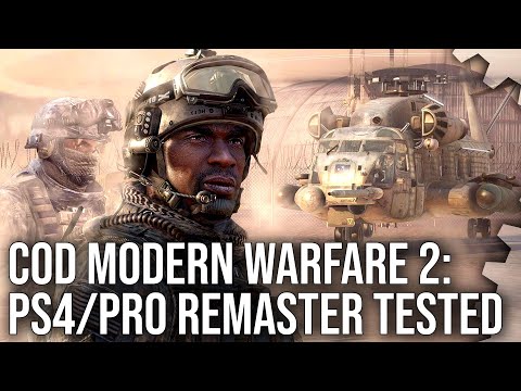 Call of Duty Modern Warfare 2 Remastered: PS4/Pro vs Original - A Great COD Campaign Reimagined