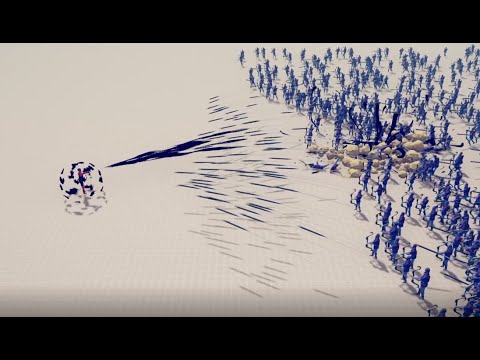 1000 Snake Archers vs Dark Peasant - TABS