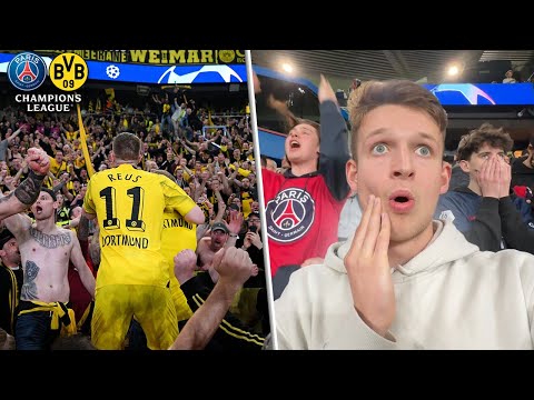 THE MOMENT DORTMUND KNOCK PSG OUT CHAMPIONS LEAGUE
