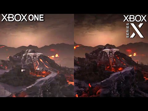 ARK Xbox Series X Vs XBOX One Graphics Comparison [ ARK: Survival Evolved ]