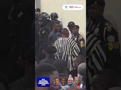 NPP Conference: Police Clash With Supporters Trying to Enter Venue