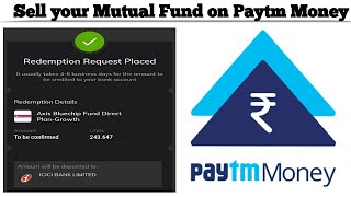 How to Sell Mutual Funds in Paytm Money| Full Withdrawal step by step process | Techno Logic | 2023