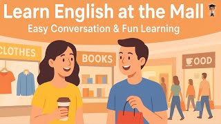 Real Life English Practice - Learn English at the Mall | English Conversation for Beginners