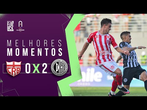 GOL RELÂMPAGO E CLASSIFICAÇÃO GARANTIDA! - CRB 0 x 2 ASA - Melhores Momentos