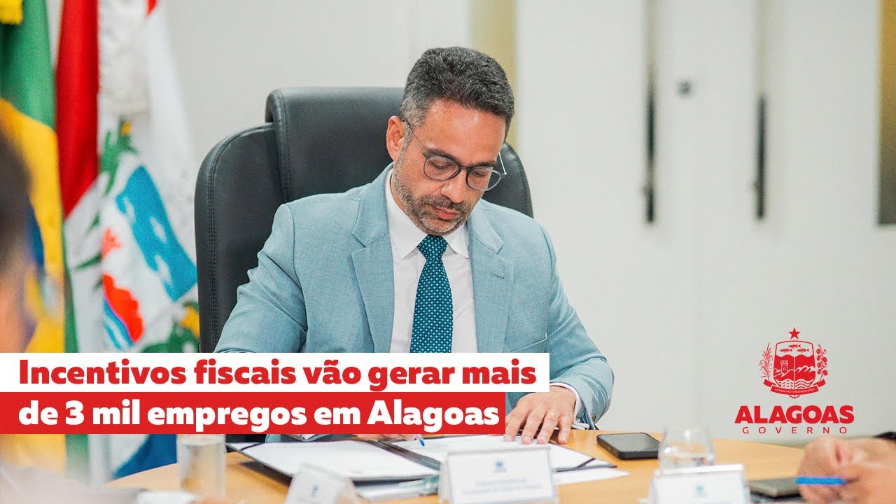 Incentivos fiscais vão gerar mais de 3 mil empregos em Alagoas