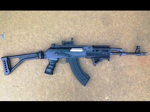 Custom Contractor AK-47 AEG Build Overview and Firing (By Airsoft MegaStore)