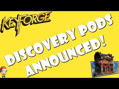 Keyforge Discovery Pod Tournaments Announced! (W/ Locations) Video
