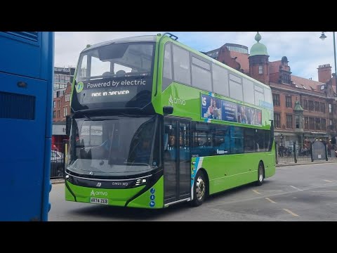 DM01-MD/AR74 ZEB Arriva Northumbria Adl Enviro 400 Electric Vehicle on the 306