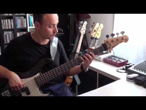 Samuele Bersani - Replay - Bass Cover - Paolo Costa bassline