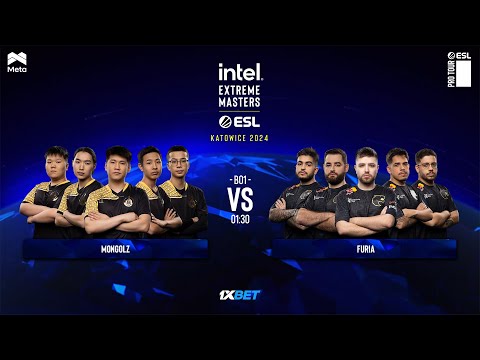MONGOLZ vs FURIA - IEM Katowice 2024 - Playin - BO1 - MN cast