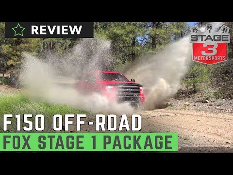 2014-2020 Ford F-150 FX4 Offroading on Fox 2.0 Stage 1 Suspension Kit