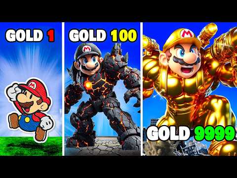 Paper to Gold Mario in GTA 5
