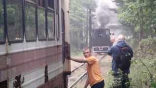 preview picture of video 'Popych pociągu do Stanicy - INDUSTRIADA 2013 Rudy'