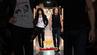 KISS UNMASKED! 😮 Real Faces Then and Now | Nostalgia Runway Legends#rock #music #thenandnow