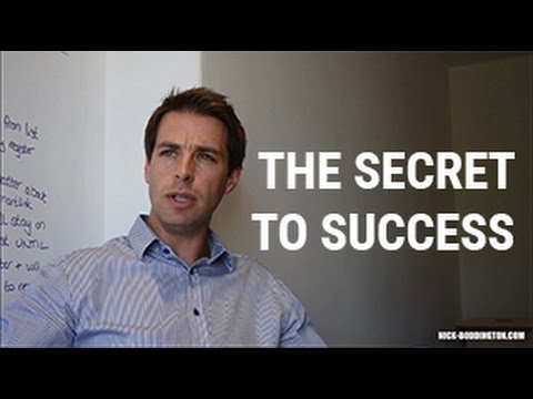 The Secret to Success explained in 2 minutes - Nick Boddington