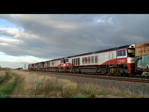 SCT 5PM9 Freight Train (15/8/2021) - PoathTV Australian Railways