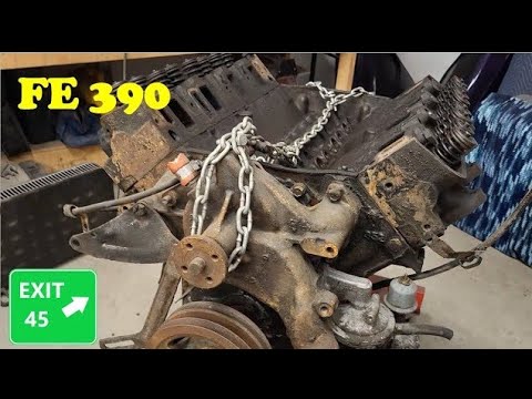 Ford FE 390 Engine Teardown